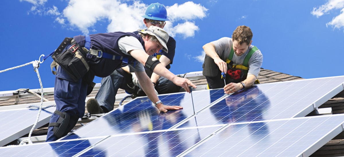 Montaj de sisteme fotovoltaice de 3kW